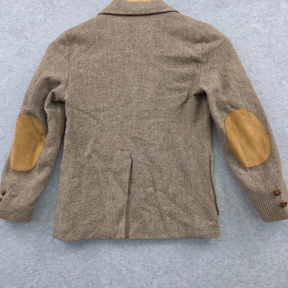 80s Vintage Prep IMP ORIGINALS Boys Size 10 Blazer Tweed Herringbone Sport Coat